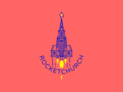 ⛪️ Rocketchurch ⛪️ Daily Logo Challenge 01