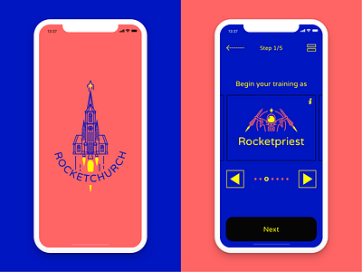 Rocketchurch screens 🚀 Daily UI Challenge 01 - Signup