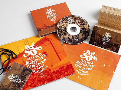 Bons Sons '12 bons sons brochure graphic design music festival packaging portugal portuguese