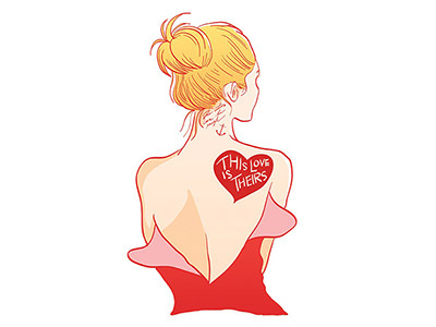 This Love is Theirs drawing editorial illustration illustrator vector