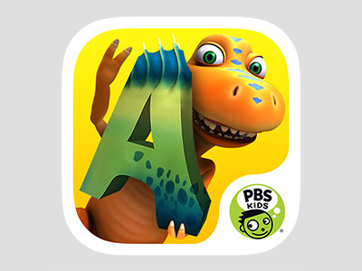 Dinosaur Train apps design dinosaurs icon kidsapps mobile