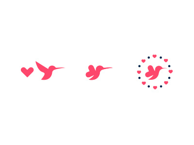 Wissal.2 arabic bird brand fly heart humming icon logo logomark love