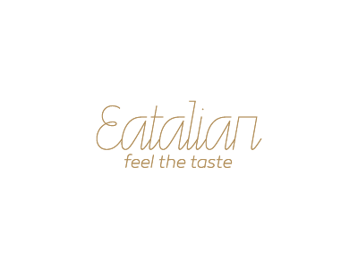 Italian Cuisine arabic cuisine design elegant italian italy line logo restaurant script taste