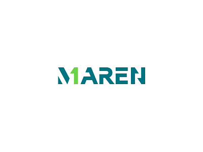 Maren arab arabic egypt first future futuristic m marque number number one numeric one saudi stencil word wordmark