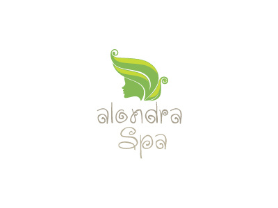 Alondra Spa. care caring center feminine girl hair logo logos manicure pedicure relax skin spa woman women