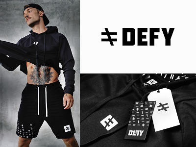 Defy The Brand apparel behance branding design dribbble elegant excellent fashion fashion design inspirations instagram lettering lettermark logo packaging pattern pinterest sport sports logo vector