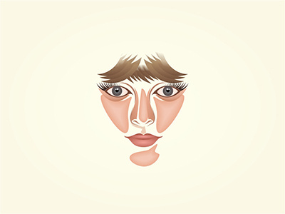 Face beauty character face female illustration lady logo mark mark spa