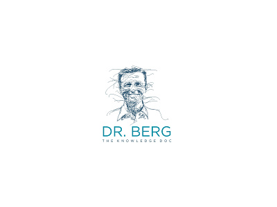 Dr Berg abstract celebrity illustration illustrations logo logo mark sketch