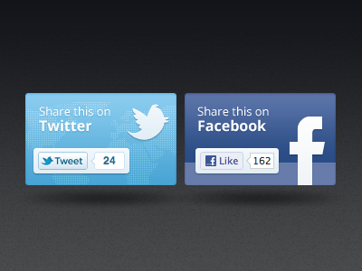Share blocks [FREE PSD] calltoaction cta facebook fb free like psd share social tw tweet twitter
