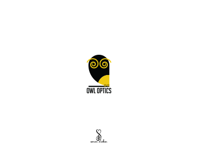 Owl Optics branding graphic illustrator logo