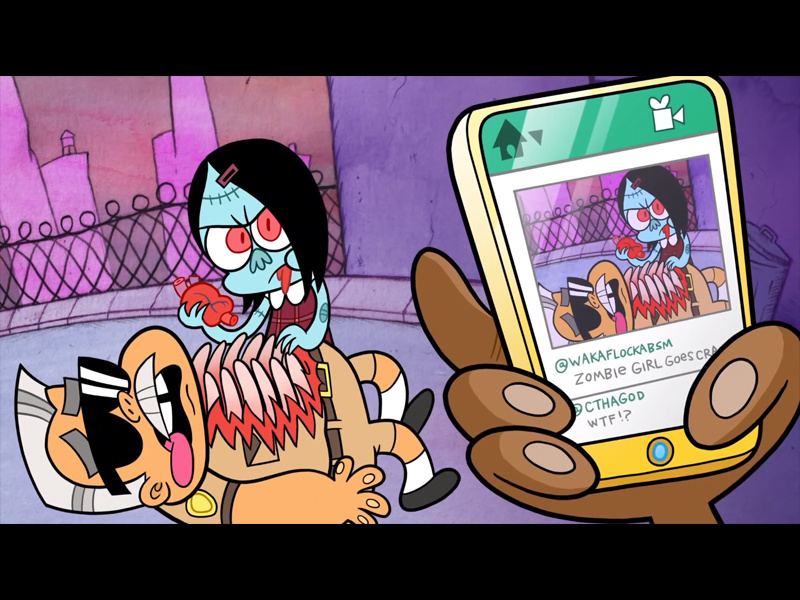 WFF2 illustration animation mtv in your head scabfarm