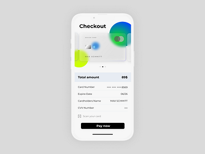 Credit-Card-Checkout - Daily UI app branding dailyui design graphic design ui ux