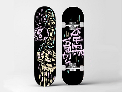 Skull Skate Deck