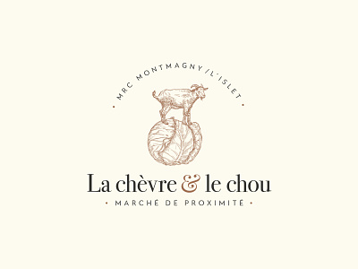 Logo - La chèvre et le chou branding design logo logo design
