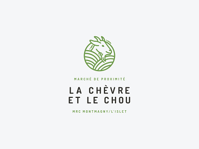 Logo - La chèvre et le choux brand branding logo logo design