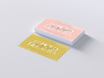 Laura Leger - Business card business card business card design logo logo design typography