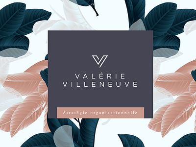 Logo and texture - Valérie Villeneuve