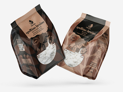 "Oleum" flour packaging design