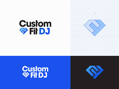 Custom Fit DJ - Logo Design