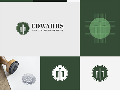 EWM - Logo Design cactus logo logo design logomark mark pillar symbol