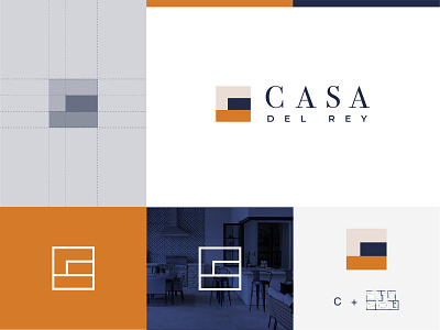 CASA Del Rey | Luxury Home Builders | Logo casa logo home builder home builders logomark luxury branding luxury home builder logo luxury logo luxury logo design minimal logo minimal logo design minimmal