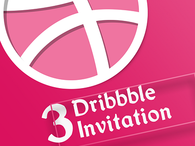 Dribbble Invitation! challenge dribbble first hello invitation invite sadegh eidi