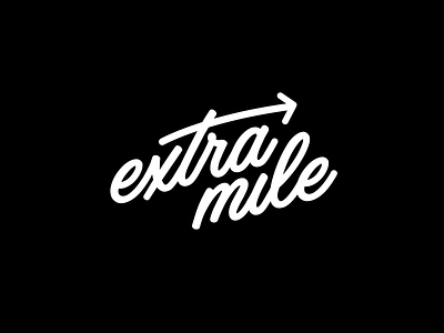 Extra Mile Logo black black white e logo em logo extra extra logo extra mile m logo mile mile logo mile logo script