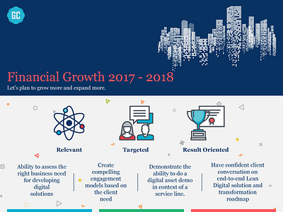 Financial Growth infographic