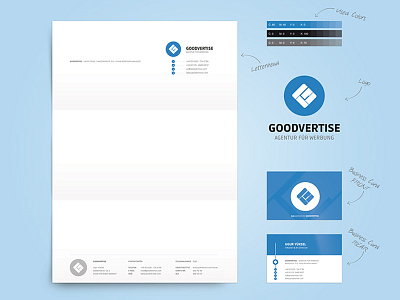 Clean Stationary Mockup - PSD business card graphicriver letterhead logo mock up mockup psd stationary