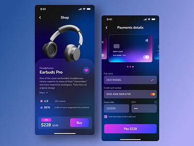 Credit Card add to card card clean concept creditcard dayliui design ecommerce form management mobile mobile ui order payment app payment form transaction ui ux