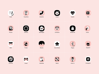 Icon Halloween app halloween design icon icon app icon set