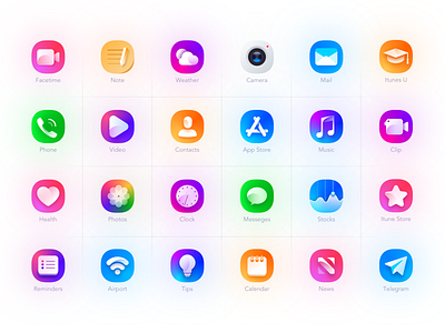 Gradient icon