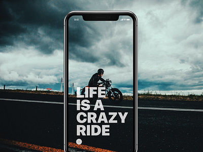 App Concept for bikers