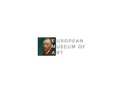EMA - European Museum of Art art brand branding design european gogh graphic logo museum van