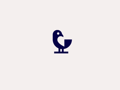 Bird logo bird birdy concept logo symbol