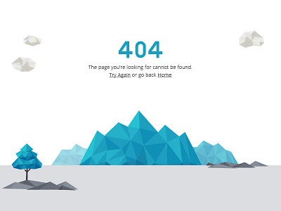 404 Page 404 branding geometic graphic language polygons