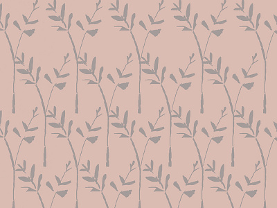 Floral tapestry decoration design graphic grey home pattern pink