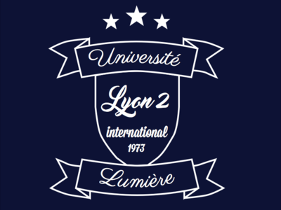 Logo université Lumière Lyon 2 design graphic illustration logo project university