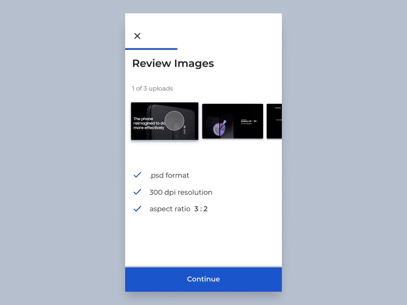 Review-select-search animation app design flow gif interaction parameters search steps