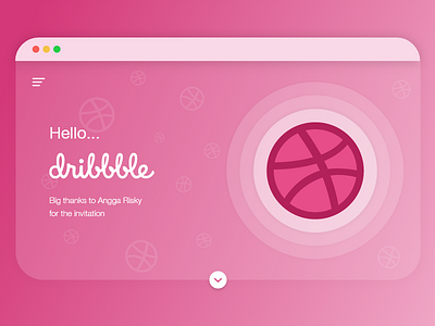 Hello.. Dribbble!