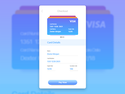Credit Card Checkout adobe xd apps design checkout credit card mobile apps ui design web design