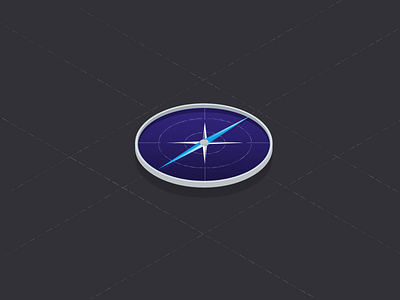 Compass app branding compass design icon illustration illustrator logo vector