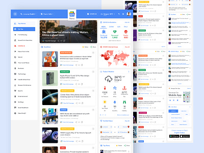 Google News Uplabs Redesign Challenge challenge concept design interface mockup redesign ui website