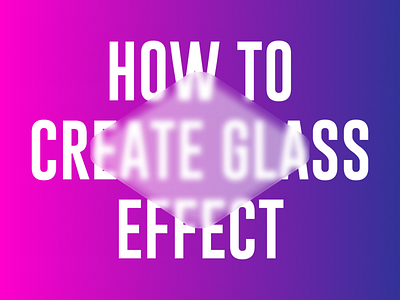 How to Create Glass Effect effect glass isometric mockup website