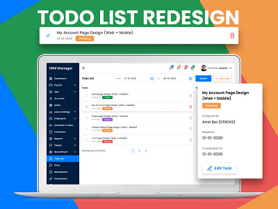 Todo List Redesign challenge list management redesign task todo