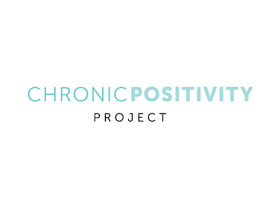 Chronic Positivity Project Logo 2