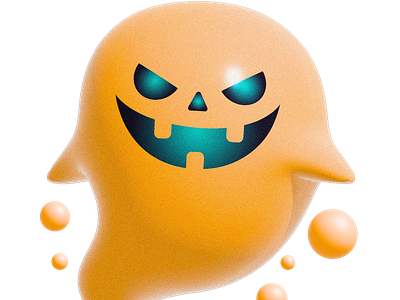 Pumpkin Ghost - Halloween Design