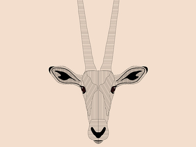 Art Lines Gemsbok