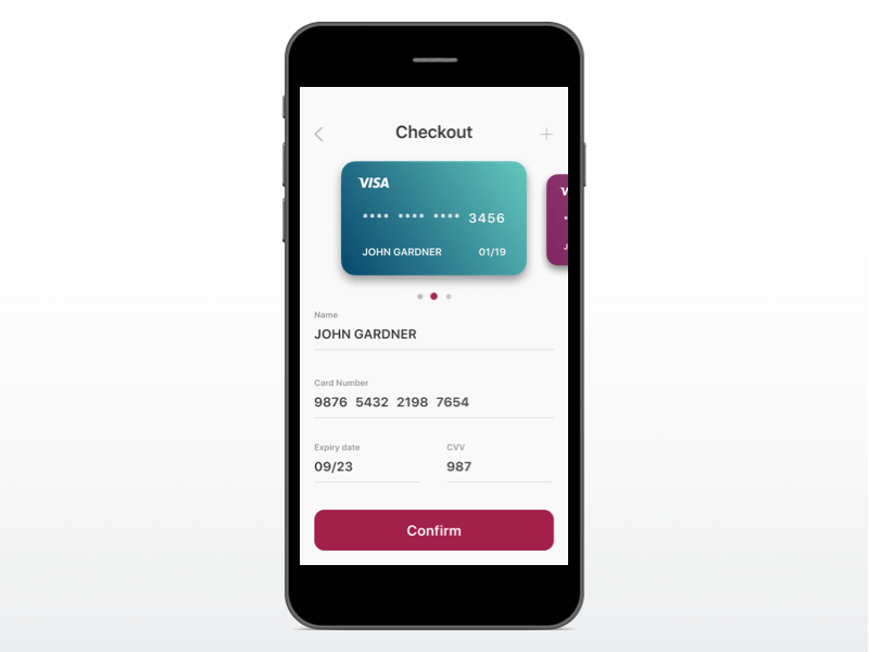 Daily_UI  2 of 100 (Credit Card Checkout)