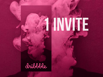 1 Dribbble Invite draft dribbble dribbble invite giveaway dribble invite giveaway invitation invite invite giveaway